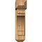 Ekena Millwork Merced Craftsman Rough Sawn Bracket w/ Offset Brace, Western Red Cedar, 8"W x 28"D x 32"H BKT0806X28X32MRC04RWR - alternate 4